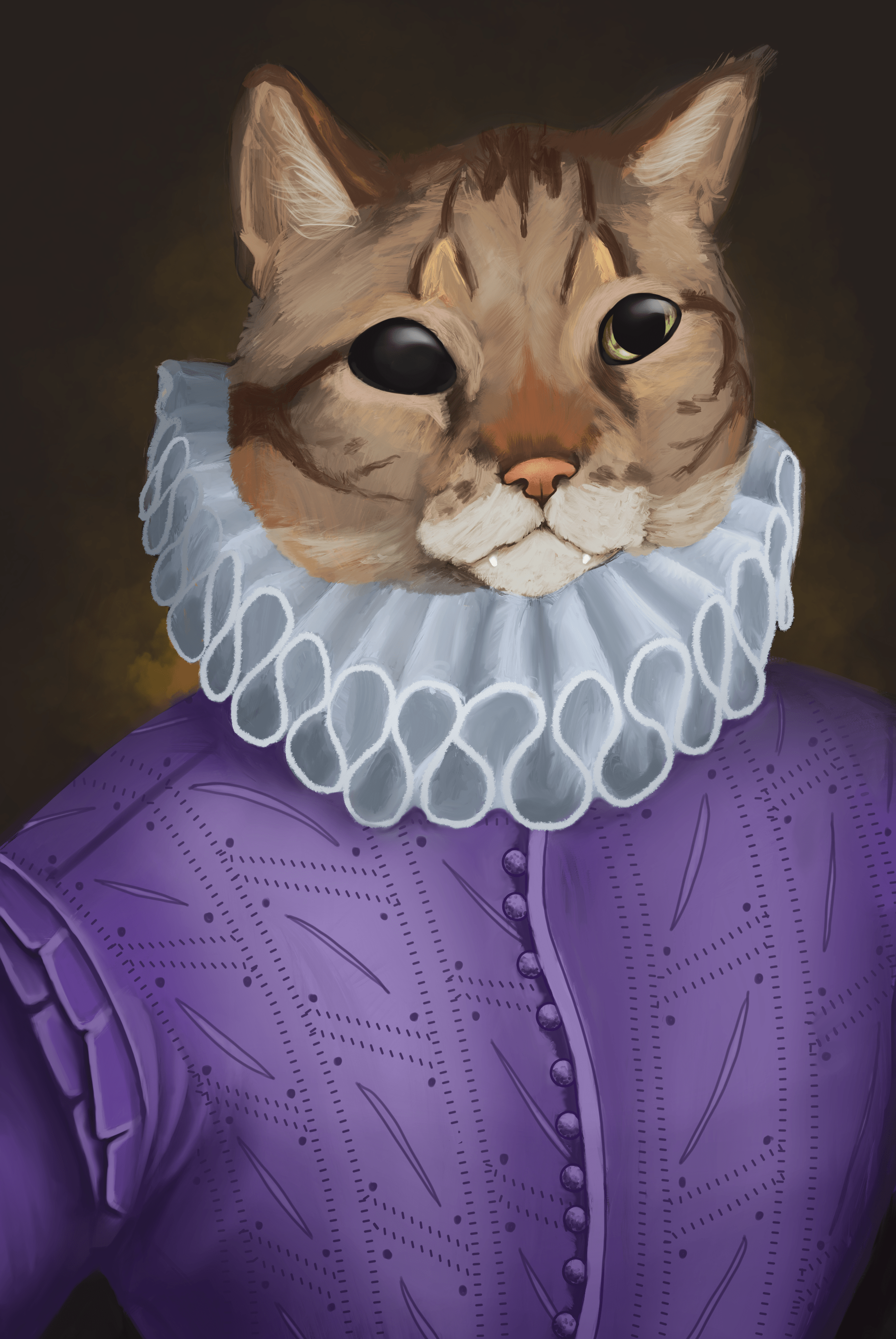 An aristocratic cat
