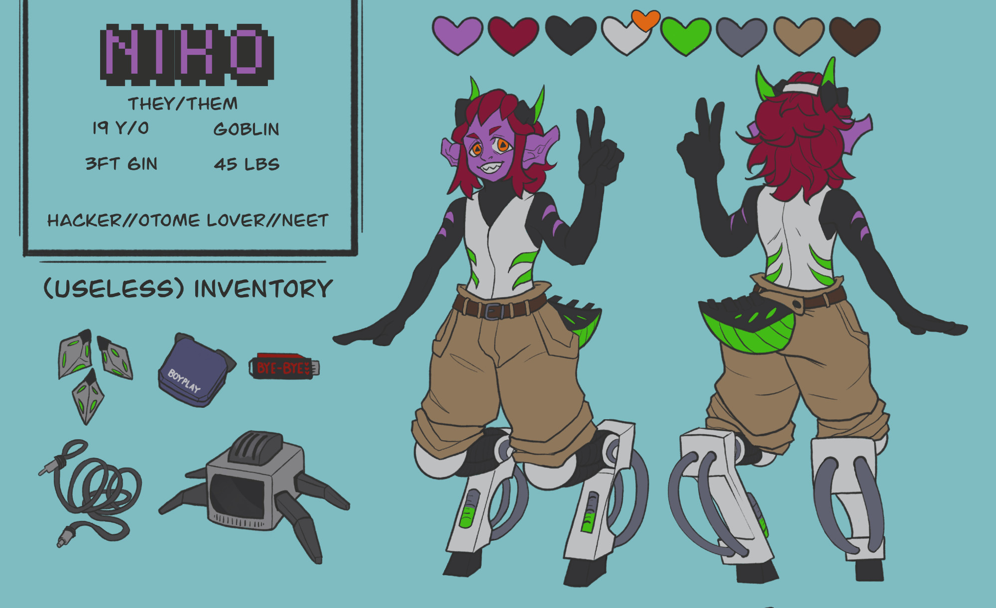 A drawing of a bizarre creature.